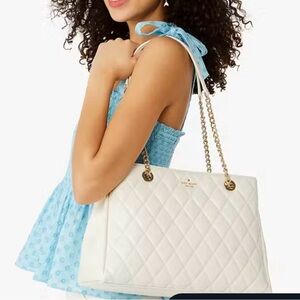 New Kate Spade Quilted Shoulder Bag